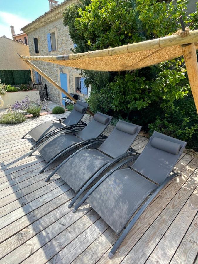 Mas Provencale Jardin Piscine Villa Сен Сир сюр Мер Екстериор снимка